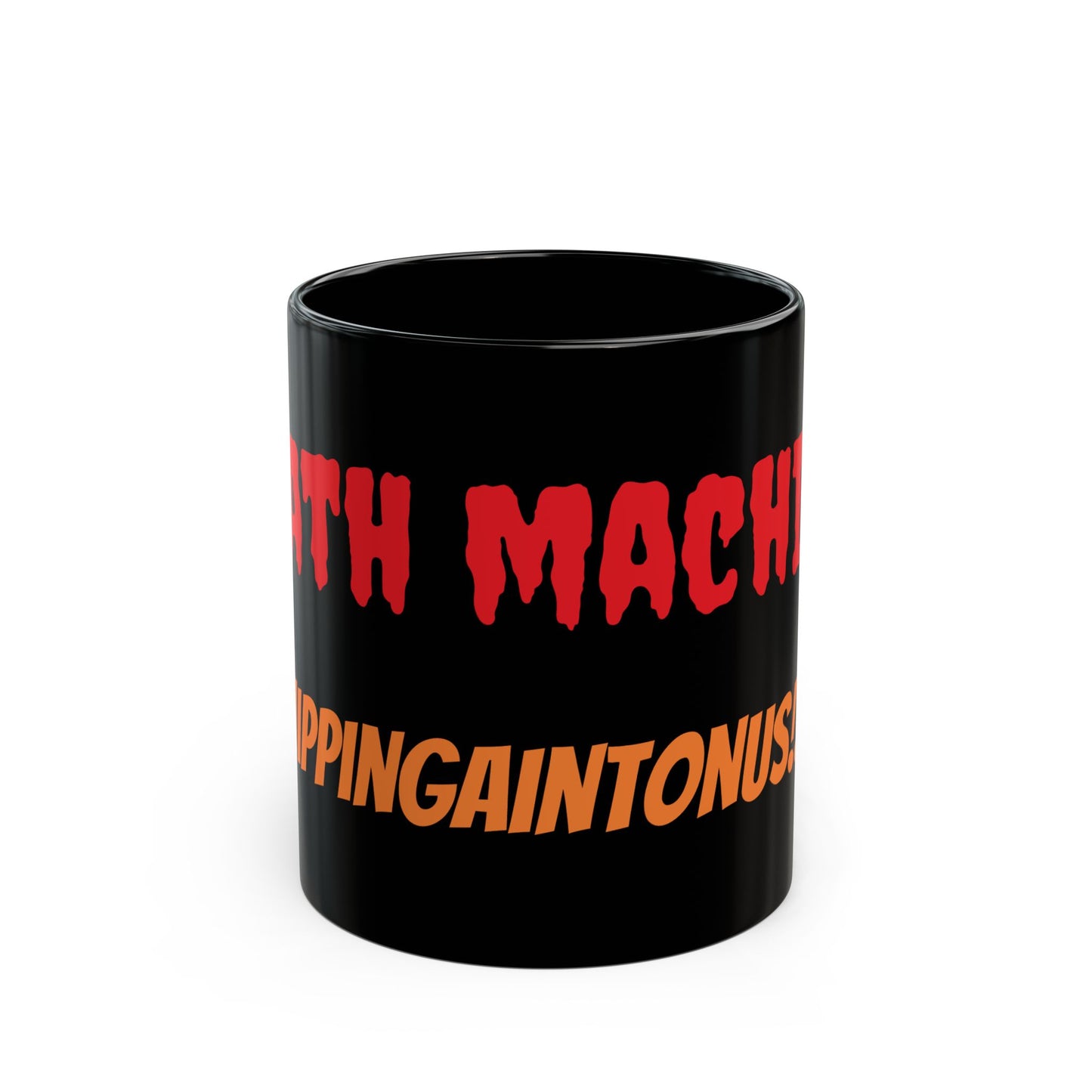 11oz Black Mug